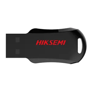 Pen Drive Hiksemi RNB, 16GB, USB 2.0, Preto e Vermelho, HS-USB-M200R-16G
