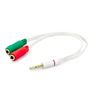 Cabo P3 Para P2 MD9, Branco, 8057