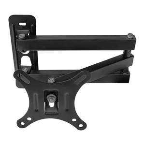 Suporte Para Monitor e TV Zinnia SMT50, 14 Pol. a 27 Pol., Preto, ZNO-SMT50-BL01
