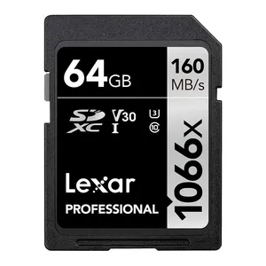 Cartao de Memoria Lexar Professional Silver Series, 64GB, SDXC UHS-I, LSD1066064G-BNNNU