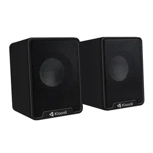 Caixa de Som Kisonli PulseForge K100, 6W, USB, Preto, PCF-K100-BL15