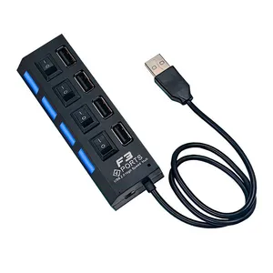 HUB F3 4 Portas USB 2.0, JC-HUB401