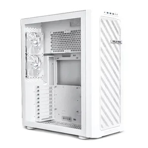 Gabinete Gamer Valkyrie ONE VK01, Full-Tower, Com 2 Fans, Lateral de Vidro, Branco, VK01-DIVE-WH