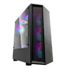 Gabinete Gamer Aigo DarkFlash Melody, Mesh, Mid-Tower, Lateral de Acrilico, Preto, Aigo-DarkFlash-Melody-Preto