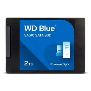 SSD WD Blue SA510, 2TB, 2.5, Sata III 6GB/s, Leitura 560MB/s, Gravacao 520MB/s, Preto, WDS200T3B0A