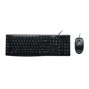 Kit Teclado e Mouse Logitech MK200, ABNT2, Preto, 920-002718