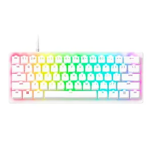 Teclado Optico Razer Huntsman V3 Pro Mini, RGB, Branco, RZ03-04991800-R3U1