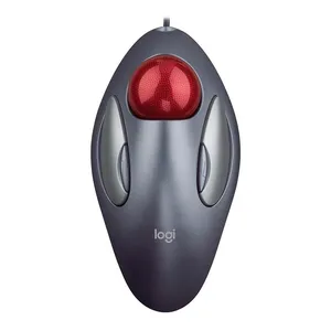 Mouse Logitech Trackman Marble Cinza USB, 910-000806