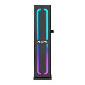 Suporte Para Placa de Video Alseye Heracles, RGB, Preto, HERACLES-B