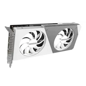 Placa de Video INNO3D GeForce RTX 4070 Ti Super Twin X2 OC White, 16GB, GDDR6X, 256-bit, N407TS2-166XX-186156W