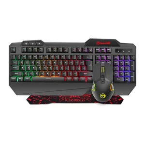 Combo Gamer Marvo Teclado, Mouse e Mousepad CM306, 4800DPI, 287x244x3mm, Preto, CM306