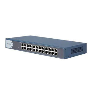 Switch Hikvision DS-3E0524-E-B, 24 Portas, 10/100/1000, Cinza, DS-3E0524-E-B