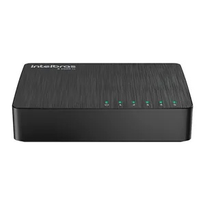 Switch Intelbras S1005G, 5 Portas, 10/100/1000, Preto, S1005G
