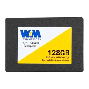 SSD Win Memory, 128GB, 2.5, Sata III 6GB/s, Leitura 560MB/s, Gravacao 540MB/s, SWR128G