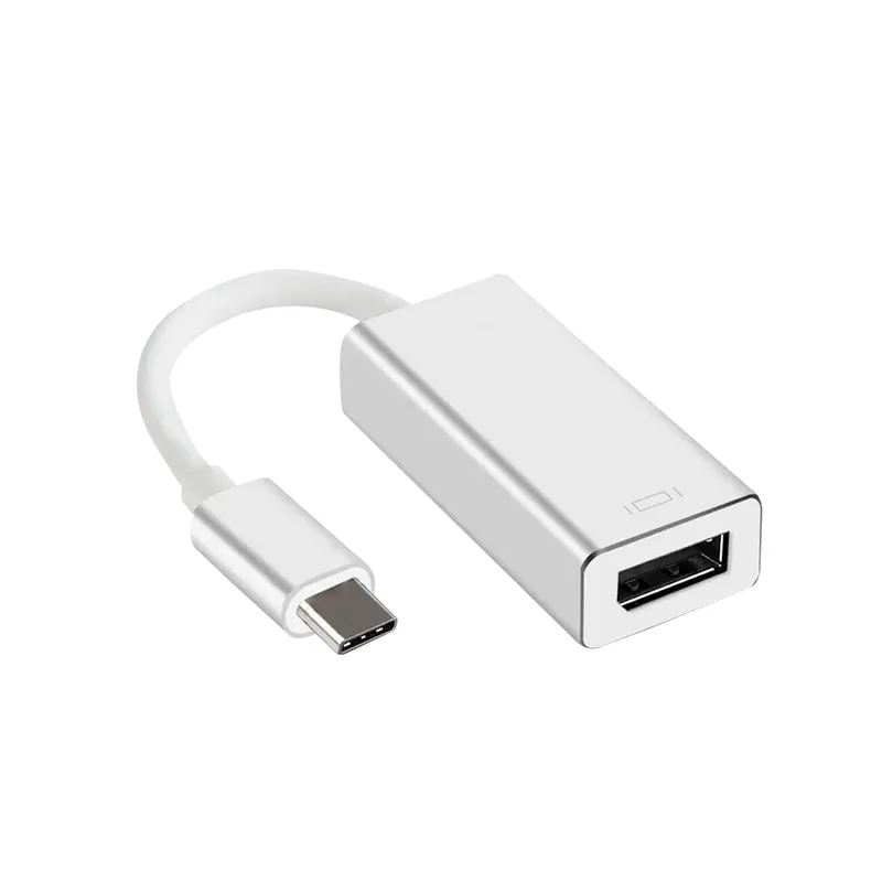 Adaptador X-Cell, USB-C Macho Para Displayport Femea, Branco, XC-ADP-47