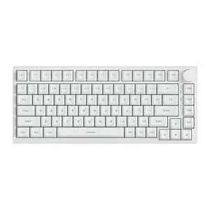 PRE VENDA - Teclado Mecanico Ajazz AK820, Switch Azul, Branco, AK820-WH