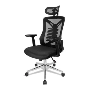 Cadeira Office Zinnia Venecia Pro, Preto, ZNO-VNAP-PRO