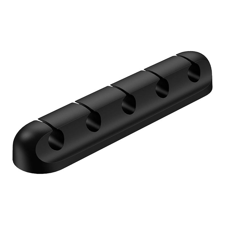 Organizador de Cabos Fortrek 2320 5 Clips Preto