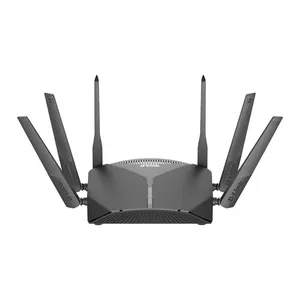 Roteador D-Link Router Wifi Smart Mesh AC3000, Tri-Band, Preto, DIR-3040