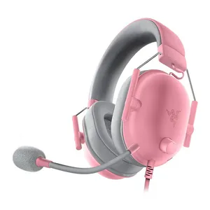 Headset Gamer Razer Blackshark V2 X Playstation Licensed, Drivers 50mm, Rosa, RZ04-03241400-R3UA