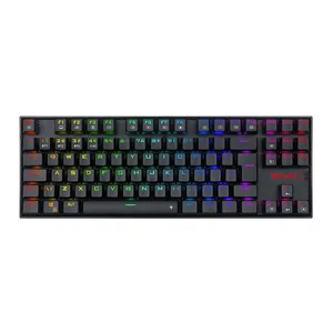 Teclado Mecanico Redragon Kumara Pro, RGB, ABNT2, Wireless, Switch Preto, Preto, K552RGB-BRS-B-PT-BLACK