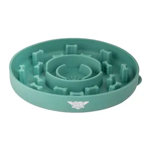 Comedouro de Silicone Lopetudos SlowFeed1, Verde, LP-CMSL-LT