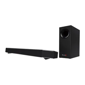 Caixa de Som Creative Sound BlasterX Katana, Led Aurora Reactive, 150W RMS, Bluetooth, Cabo Optico, USB e AUX, Preto, 51MF8245AA000