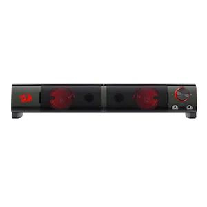 Caixa de Som Redragon Orpheus 2.1 Led Vermelho GS550