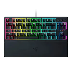 Teclado Gamer Razer Ornata V3 TKL, RGB, Preto, RZ03-04880200-R3U1