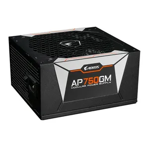 Fonte Gigabyte Aorus P750W, Full Modular, 80 Plus Gold, Preto, GP-AP750GM