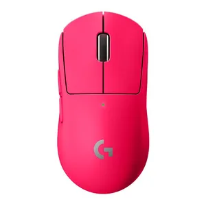 Mouse Gamer Logitech G Pro X Superlight, Wireless, 25600DPI, 5 Botoes, Rosa, 910-005955