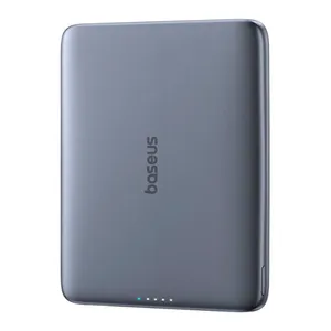 Carregador Portatil Baseus Magsafe Picogo, 5000mAh, 20W Turbo, Cinza Cosmico, P1007680C813-00