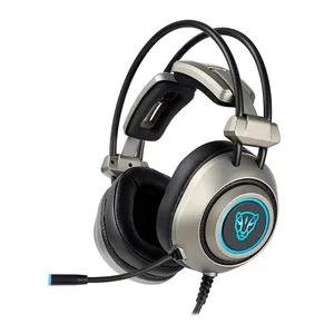 Headset Gamer Motospeed H19, Drivers 50mm, Surround 7.1, Cinza, HG-H19-GR-WW