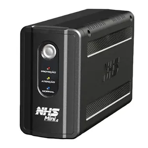 Nobreak NHS Mini 4S, 400VA/180W, Entrada 220V, Saida 220V, Preto, 90.A0.004001