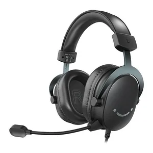 Headset Gamer Fifine Ampligame H9, 7.1 Virtual, Drivers 50mm, USB/3.5mm, H9-BLK