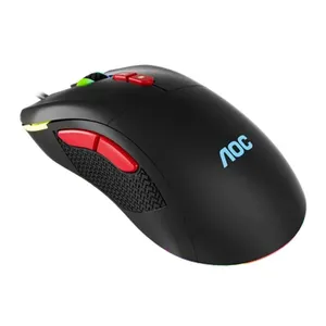 Mouse Gamer AOC GM180 RGB 7200DPI Preto