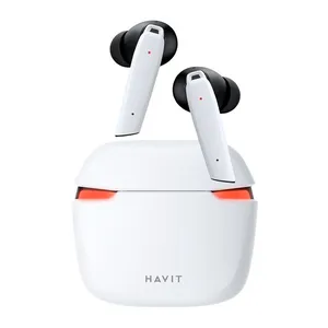 Fone de Ouvido Gamer Havit TW929 Pro, Bluetooth, Branco, HVTWS-TW929PRO-WH