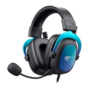 Headset Gamer Havit H2002U Pro, 7.1 Surround, Drivers 53mm, Preto, HVGMH-H2002U-PRO-GD