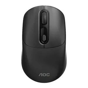 Mouse Office AOC, 1600DPI, 4 Botões, Wireless, Preto, MS210-BK