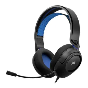 Headset Gamer Corsair HS35 V2, Multiplataforma, Drivers 50mm, Preto e Azul, CA-9011383-NA