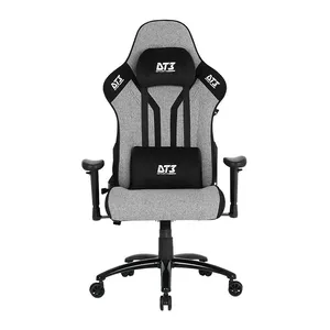 Cadeira Gamer DT3 Grigio, Preta e Cinza, 13373-7
