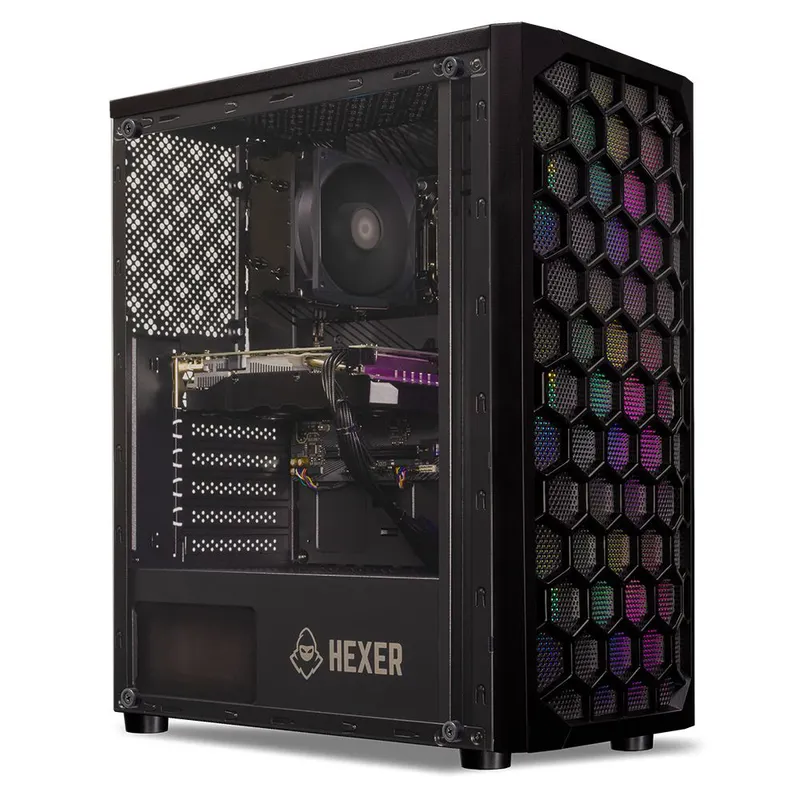 PC Gamer Pichau Afrodite, AMD Ryzen 5 5500, GeForce RTX 3060 12GB, 16GB DDR4, SSD M.2 1TB