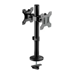 Suporte Para Dois Monitores Zinnia TMS 120, 17 Pol. a 32 Pol., Preto, ZNO-TMS120-BL01