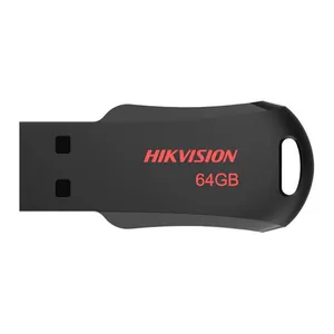 Pen Drive Hikvision M200R, 64GB, USB 2.0, Preto, HS-USB-M200R-64G