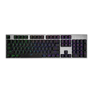 Teclado Gamer Cooler Master SK653, Wireless, RGB, Switch Low Profile Azul, SK-653-GKTL1-US