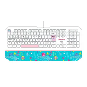 Teclado Gamer Redragon Luluca, Branco, L502