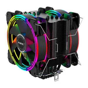 Cooler Para Processador Alseye H120D, Rainbow, 120mm, Preto, H120D-B-ALSEYE