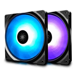 Kit Ventoinhas DeepCool RF140 RGB 2x140mm, DP-FRGB-RF140-2C