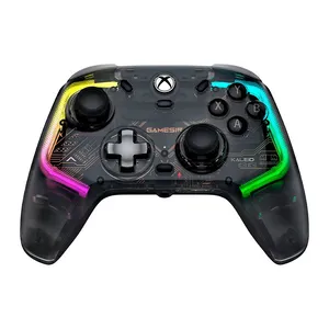 Controle GameSir Kaleid, Led, Para Pc/Xbox, Smoke Transparent, GSK1Kaleid001-1
