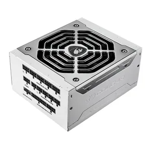Fonte Cougar Polar X2 1050, 1050W, ATX 3.0, PCI-e 5.0, Full Modular, 80 Plus Platinum, Branca, CGR-PRX2-1050